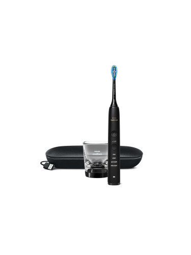 Електрическа звукова четка за зъби Philips Sonicare DiamondClean New Generation, черна HX9911/09