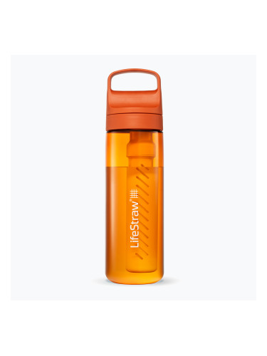 Lifestraw Go 2.0 бутилка за пътуване с филтър 650 ml kyoto orange