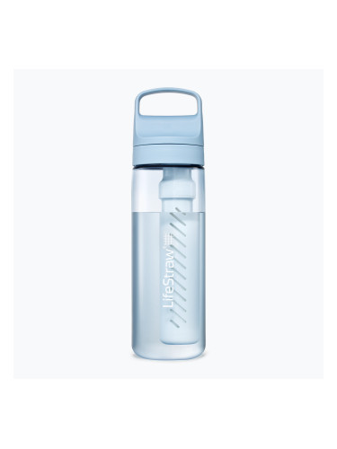Lifestraw Go 2.0 бутилка за пътуване с филтър 650ml исландско синьо