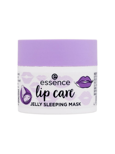 Essence Lip Care Jelly Sleeping Mask Балсам за устни за жени 8 гр