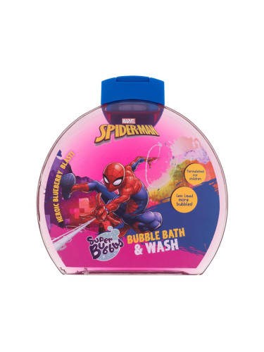 Marvel Spiderman Bubble Bath & Wash Пяна за вана за деца 300 ml
