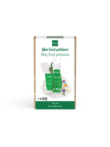 Weleda Skin Food Подаръчен комплект лосион за тяло Skin Food 200 ml + крем за лице и тяло Skin Food Face and Body Cream 30 ml