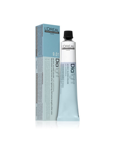 L’Oréal Professionnel Dia Light перманентната боя за коса без амоняк цвят 9.01 50 мл.