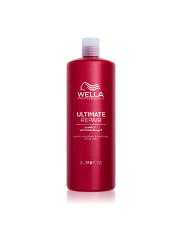 Wella Professionals Ultimate Repair Shampoo подсилващ шампоан за увредена коса 1000 мл.