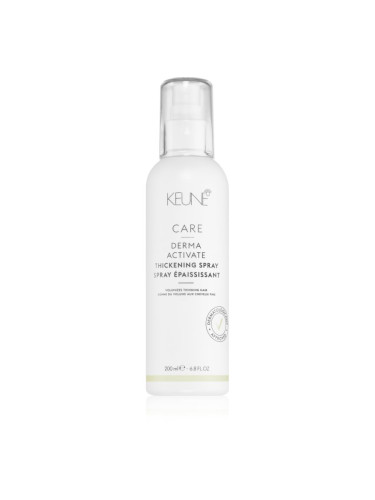 Keune Care Derma Activate Thick Spray спрей за обем за разредена коса 200 мл.