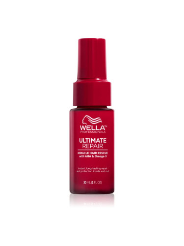 Wella Professionals Ultimate Repair Miracle Hair Rescue серум без отмиване в спрей за увредена коса 30 мл.