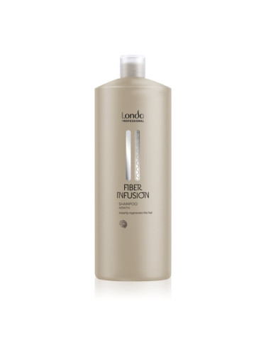 Londa Professional Fiber Infusion Shampoo нежен шампоан за увредена и боядисана коса 1000 мл.