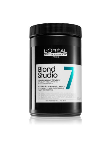 L’Oréal Professionnel Blond Studio Lightening Clay Powder изсветляваща пудра без амоняк 500 гр.