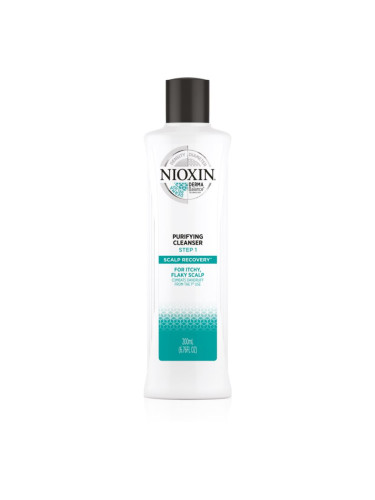 Nioxin Scalp Recovery Cleanser шампоан за оредяваща и сплескана коса против пърхот 200 мл.