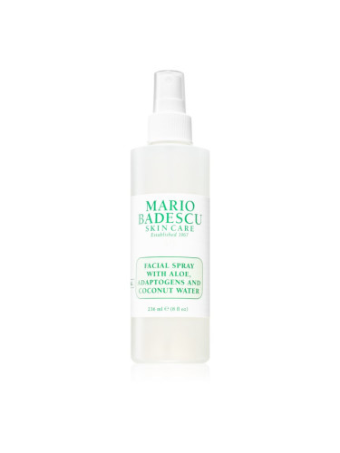 Mario Badescu Facial Spray with Aloe, Adaptogens and Coconut Water освежаваща мъгла за нормална към суха кожа 236 мл.