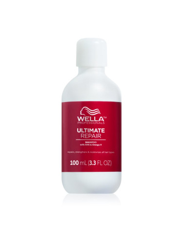 Wella Professionals Ultimate Repair Shampoo подсилващ шампоан за увредена коса 100 мл.