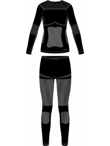 Viking Ilsa Lady Set Thermal Underwear Black/Grey S Tермобельо