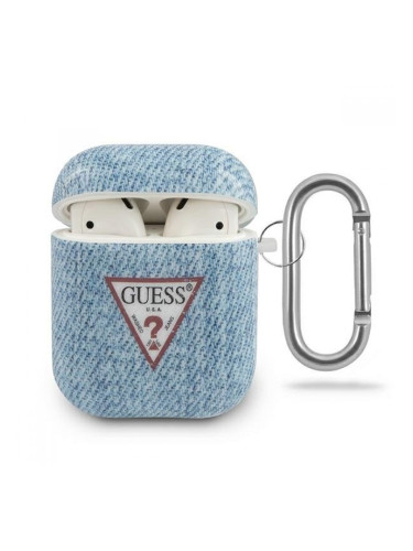 Твърд калъф Guess Jeans Collection за Apple AirPods / Apple AirPods 2 GUACA2TPUJULLB