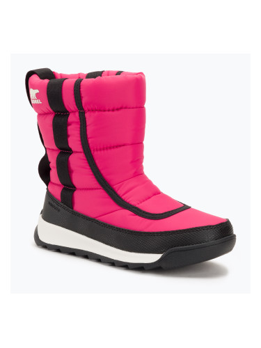 Sorel Outh Whitney II Puffy Mid юношески ботуши за сняг cactus pink/black