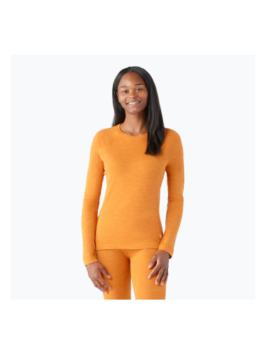 Дамска термоактивна блуза Smartwool Merino 250 Baselayer Crew Boxed marmalade heather