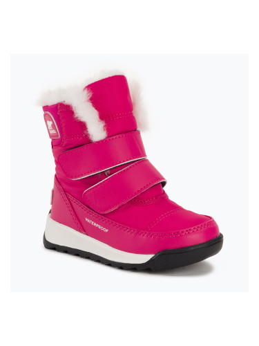 Детски ботуши за сняг Sorel Whitney II Strap WP cactus pink/black