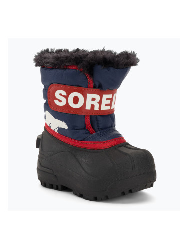 Детски ботуши за сняг Sorel Snow Commander nocturnal/sail red