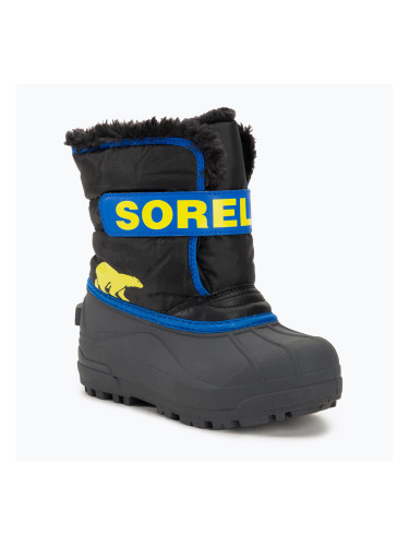 Sorel Snow Commander юношески ботуши за сняг черни/супер сини