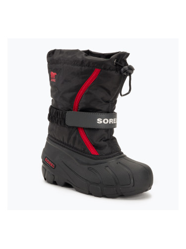 Детски ботуши за сняг Sorel Flurry Dtv черни/ярко червени