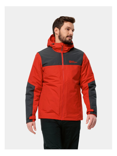 Jack Wolfskin Зимно яке Jasper Ins Jkt 1114321 Червен Regular Fit