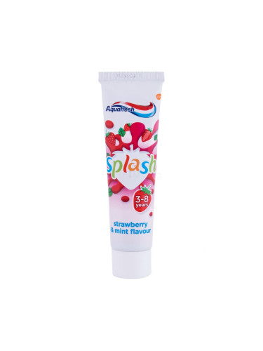 Aquafresh Splash Strawberry Паста за зъби за деца 50 ml
