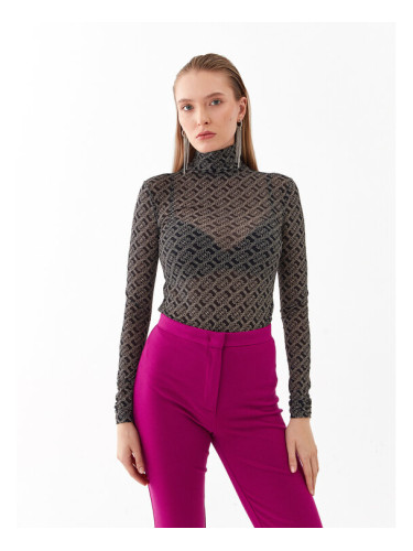 Pinko Блуза Lamu 101813 A13G Черен Slim Fit