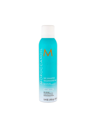 Moroccanoil Dry Shampoo Light Tones Сух шампоан за жени 205 ml