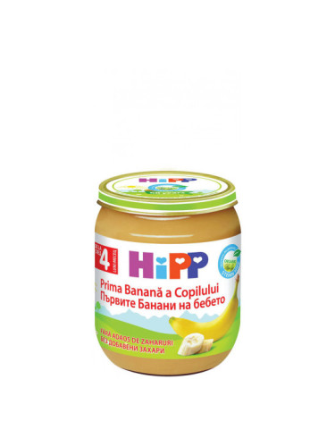 HIPP БИО Банани 4+ мес. 125 г