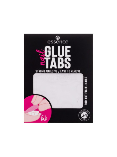 Essence Nail Glue Tabs Изкуствени нокти за жени Комплект