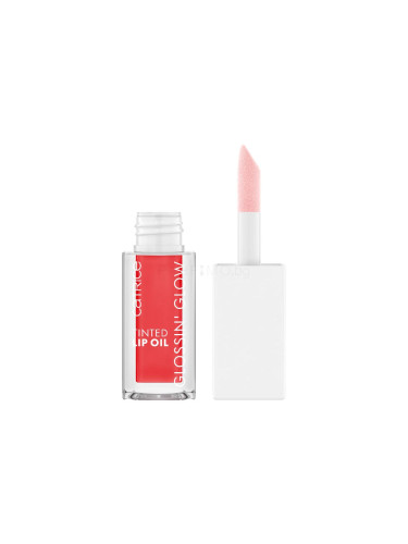 Catrice Glossin' Glow Tinted Lip Oil Масло за устни за жени 4 ml Нюанс 020 Drama Mama