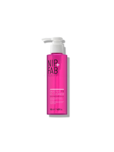 NIP+FAB Purify Salicylic Fix Gel Cleanser Почистващ гел за жени 145 ml