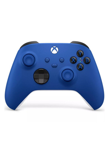 Геймпад Microsoft Xbox Series X Wireless Controller Shock Blue, безжичен, за PC/Xbox Series X/S, син