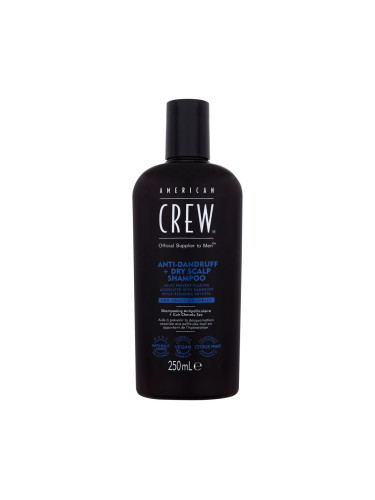 American Crew Anti-Dandruff + Dry Scalp Шампоан за мъже 250 ml