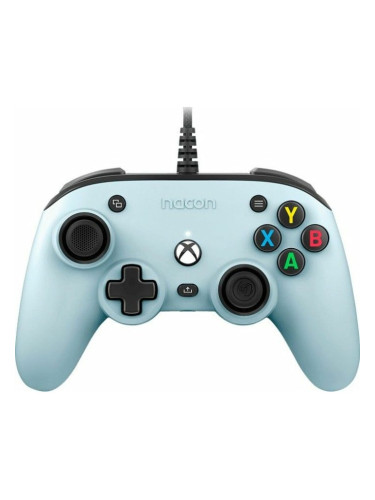 Геймпад Nacon Pro Compact (Pastel Blue), за Xbox One/Series SX, USB, син