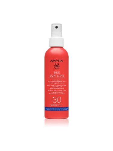 Apivita Bee Sun Safe Hydra Melting Ultra-Light Spray SPF30 слънцезащитен лосион в спрей SPF 30 200 мл.