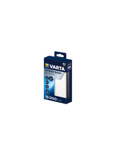 Varta 57977101111 - Външна батерия ENERGY 15000mAh/2x2,4V бяла