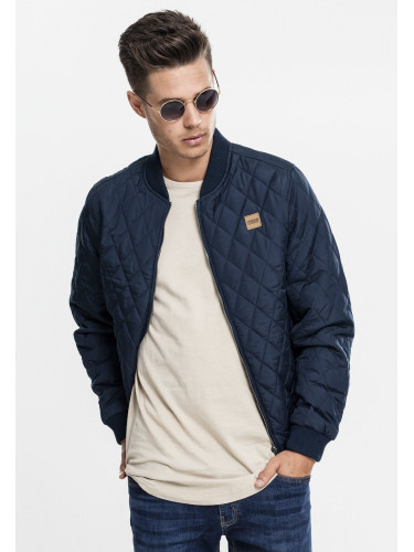 Мъжко пролетно-есенно яке Urban Classics в тъмносин цвят