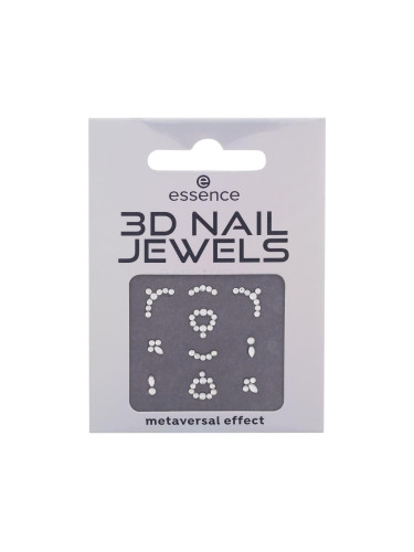 Essence 3D Nail Jewels 02 Mirror Universe Маникюр за жени 1 опаковка