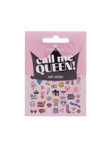 Essence Nail Stickers Call Me Queen! Декорация за нокти за жени Комплект