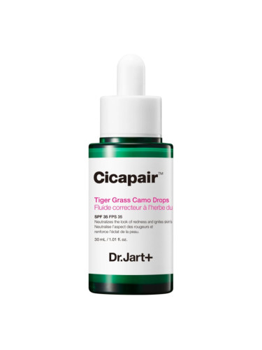 Dr. Jart+ Cicapair™ Tiger Grass Camo Drops SPF 35 лек тониращ флуид 30 мл.