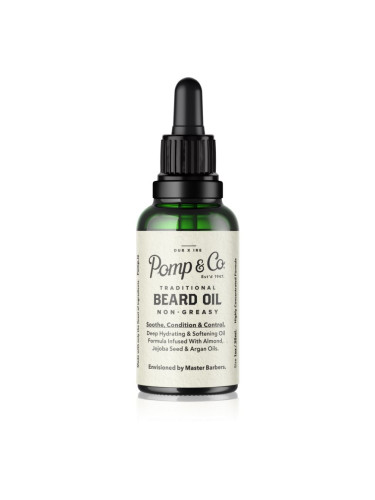 Pomp & Co Beard Oil олио за брада 30 мл.