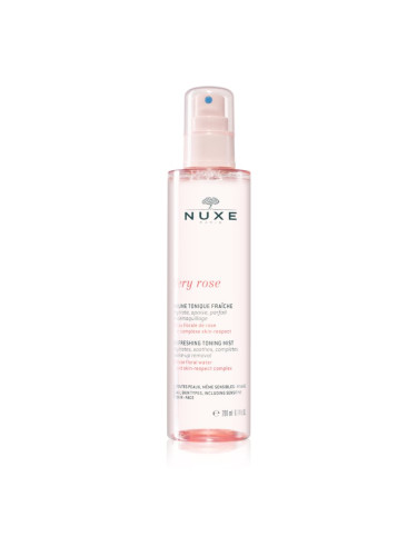 Nuxe Very Rose освежаваща мъгла за всички типове кожа на лицето 200 мл.