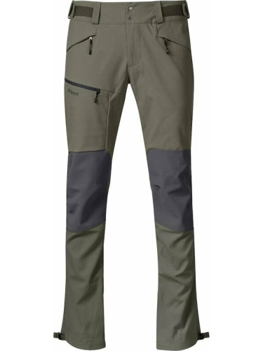 Bergans Fjorda Trekking Hybrid Pants Green Mud/Solid Dark Grey M Панталони