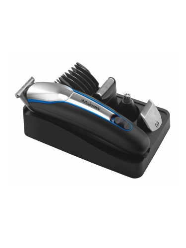 Mашинка за подстригване Hair Majesty HM 1021, 5 степени на гребена за подстригване, 4 степени на гребена за брада, работа на батерия и ток. до 45 мин. подстригване с едно зареждане