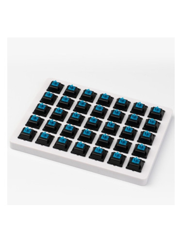 Суичове за механична клавиатура Keychron Cherry MX Blue Switch Set 35 броя, сини