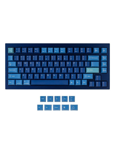 Капачки за механична клавиатура Keychron Ocean, 92-Keycap, US Layout