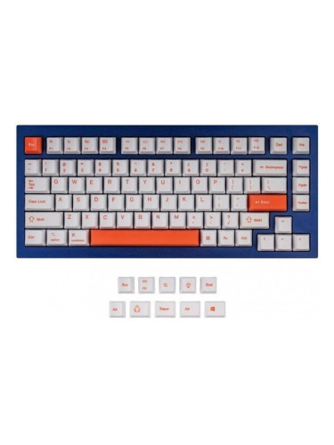 Капачки за механична клавиатура Keychron Orange, 92-Keycap, US Layout