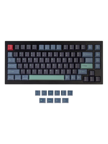 Капачки за механична клавиатура Keychron Hacker, 96-Keycap, US Layout