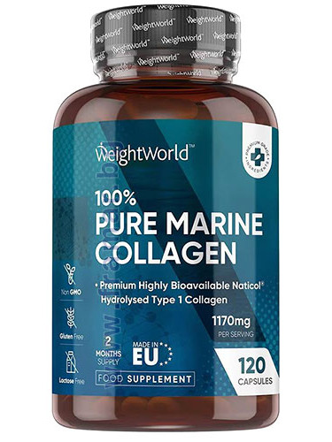 УЕЙТ УЪРЛД КОЛАГЕН МОРСКИ (тип I) капсули * 120