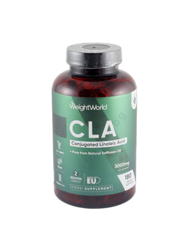 УЕЙТ УЪРЛД CLA КОНЮГИРАНА ЛИНОЛОВА КИСЕЛИНА капсули * 180